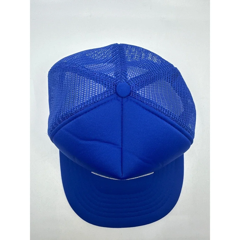 Blue Charleston SC Bridge Trucker Hat Mesh Snapback‎ Vintage Souvenir